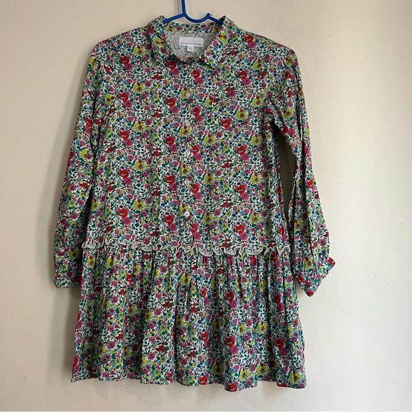 Rockets of Awesome Floral Shirt Dress size 10 - Picture 3 of 13